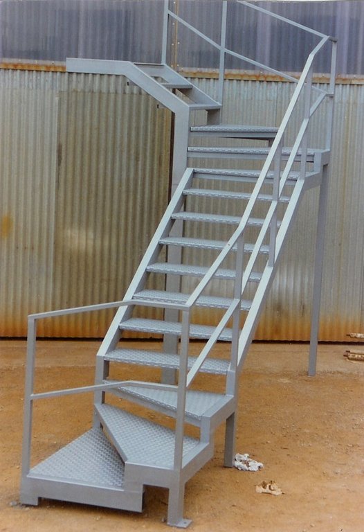 Escalier métallique réalisé sur mesure